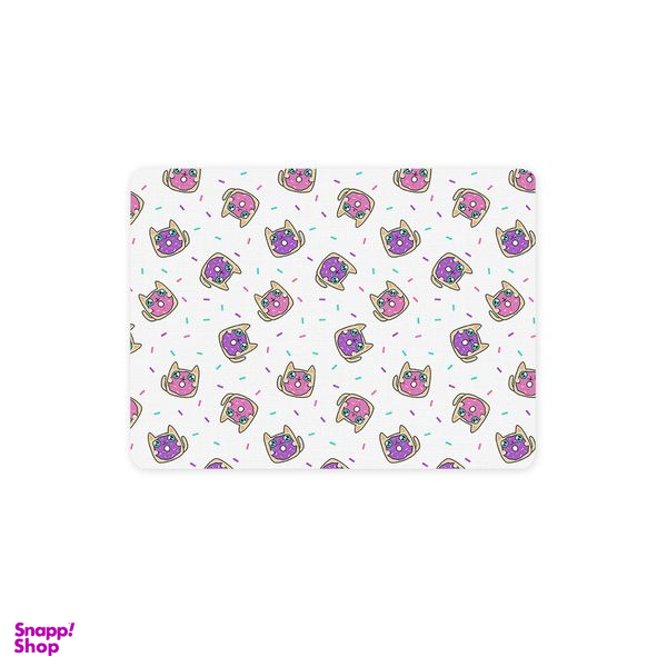 ماوس پد ترمه طراحان ایده مدل گربه های دوناتی کد cfp1456