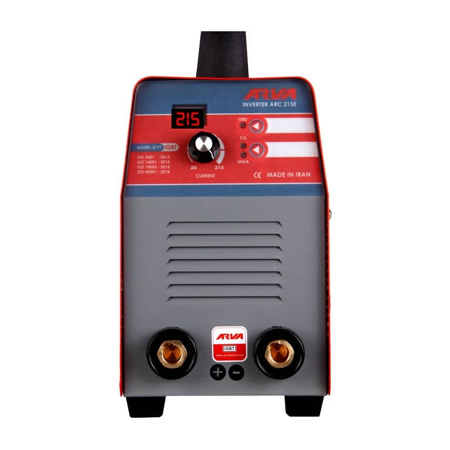 اینورتر جوشکاری ARC 215E آروا مدل 2171 ارسال باربری 