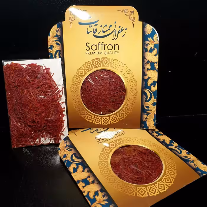زعفران ممتاز نگین قائنات وزن (4.608)گرم یک مثقال