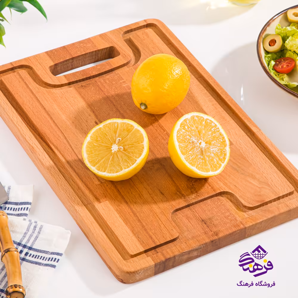 تخته برش لیمون چوبی کوچک