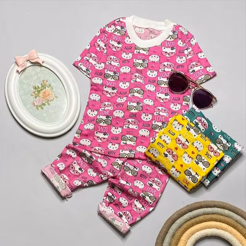 تیشرت شلوارک کیتی