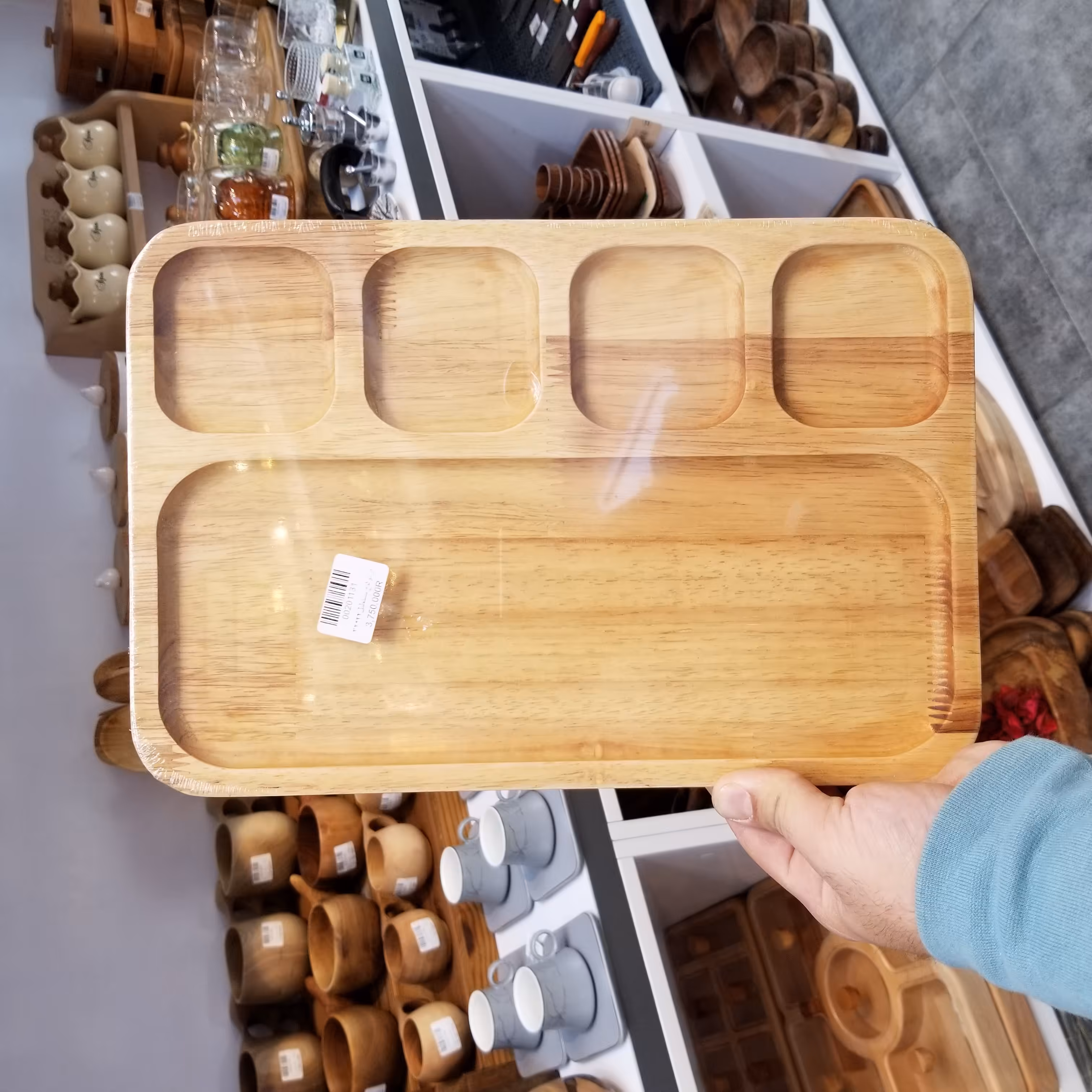 اردو 5 خانه مستطیل بامبو 