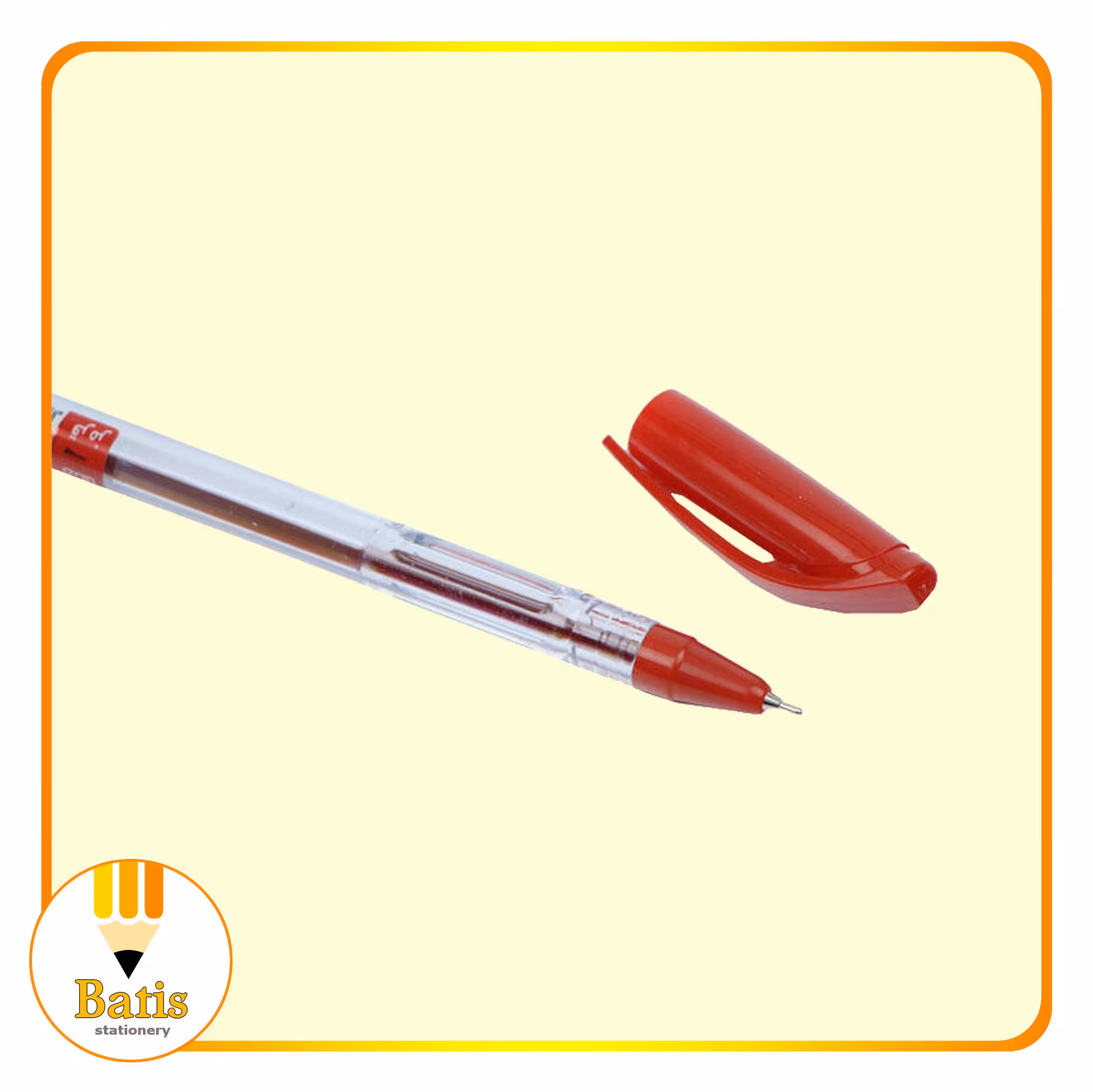 خودکار کیان با نوک 1 میلیمتر- رنگ قرمز