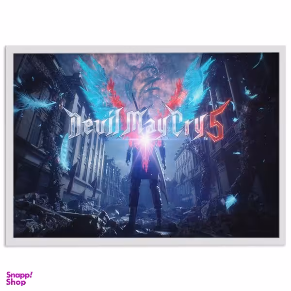 تابلو نوری بکلیت مدل طرح بازی گیم نت Devil May Cry مدل چراغدار W-s1396