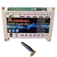 کنترل پیامکی دارای تایمر برنامه ریزی با 99 دستور زمانی