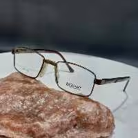 عینک فریم طبی مردانه پد بینی یک تکه عینک فریم طبی فلزی مردانه موزارت