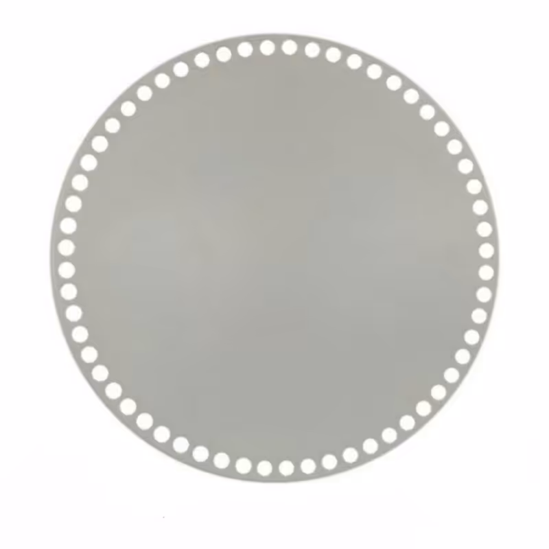 کفی تریکو دایره پلکسی (پلاستیکی سایز 30x30)