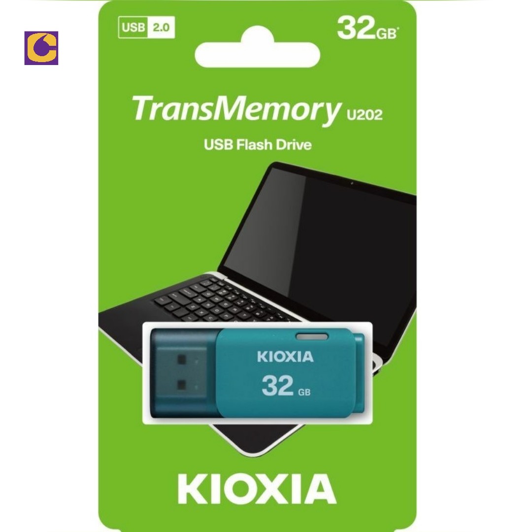 فلش مموری  KIOXIA  گیگ 32  USB 2  اورجینال ( made in japan) 
