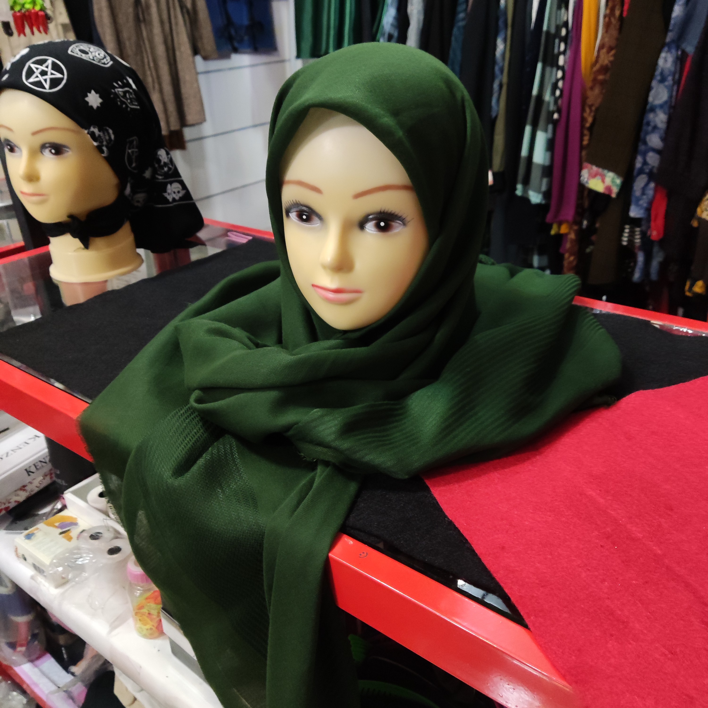 روسری قواره دارسبز