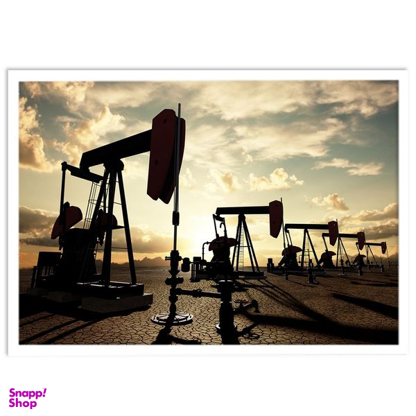 تابلو بکلیت طرح ادوات استخراج نفت مدل W-S1457