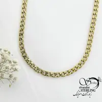 گردنبند (زنجیر) کارتیر ظریف مارک استیل کد 16460
