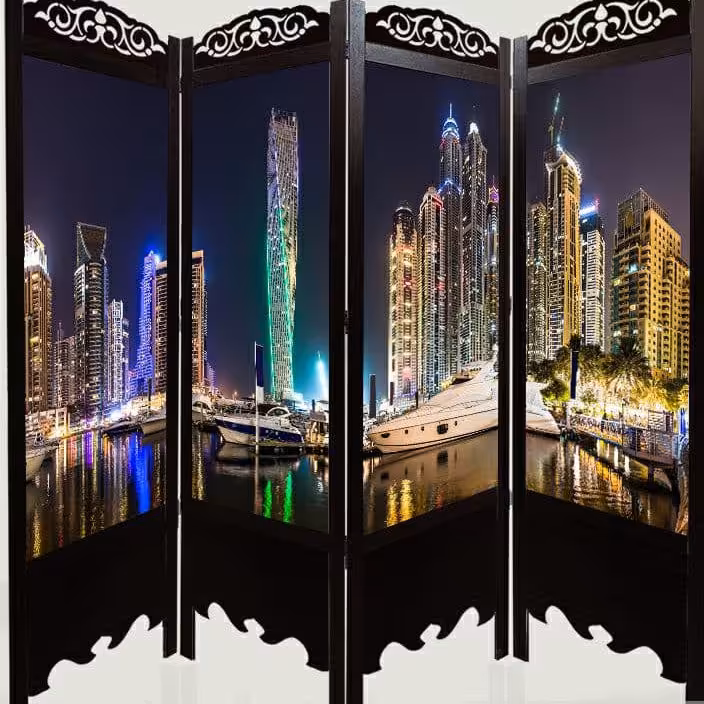 پاراوان پارتیشن متحرک کد PA586 (هزینه ارسال به عهده مشتری می باشد)