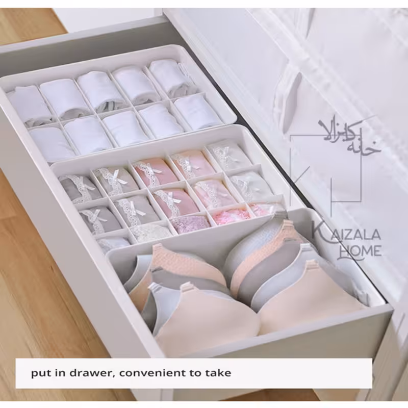 نظم دهنده  کمد و کشو  رنگ سفید استخوانی   10 شبکه   کد   0G3AM0010A