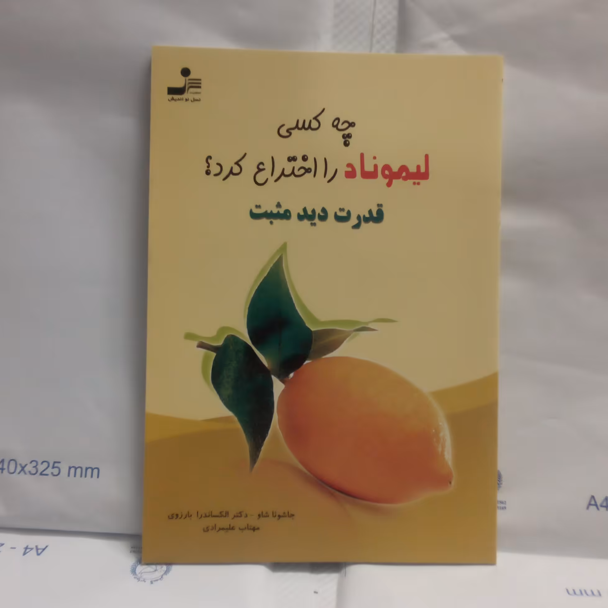 کتاب چه کسی لیمونادرااختراع کرد (قدرت دیدمثبت)نوشته جاشوئاشاوچاپ1388