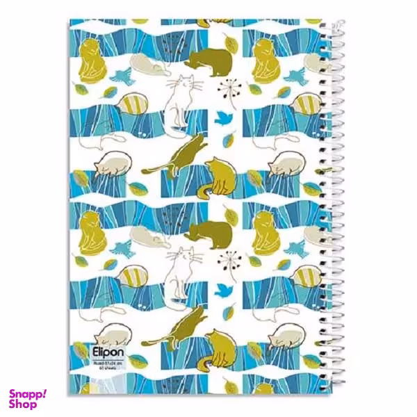 دفتر مشق 60 برگ الیپون کد 2231319