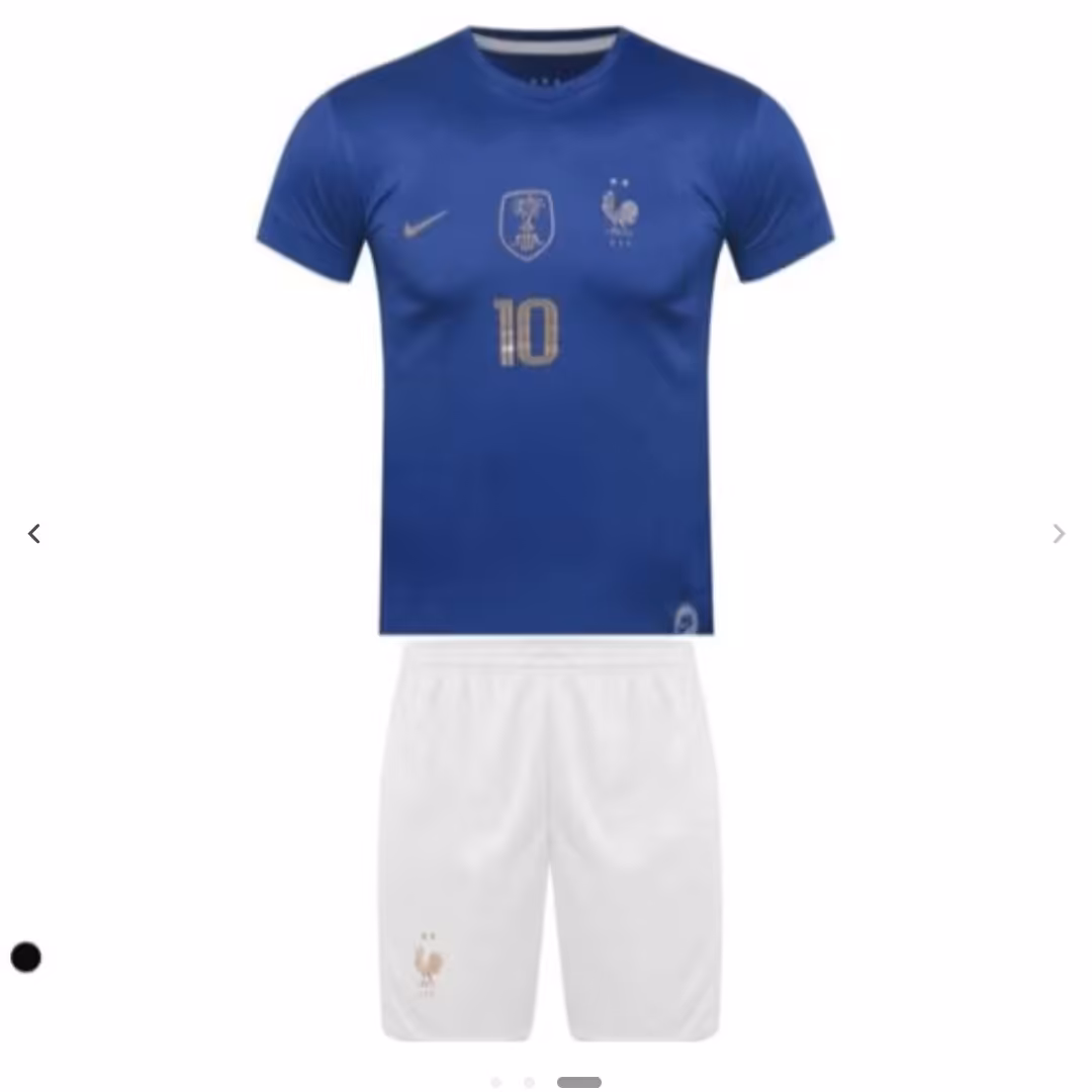 ست لباس ورزشی مدل تیم ملی فرانسه طرح امباپه2023