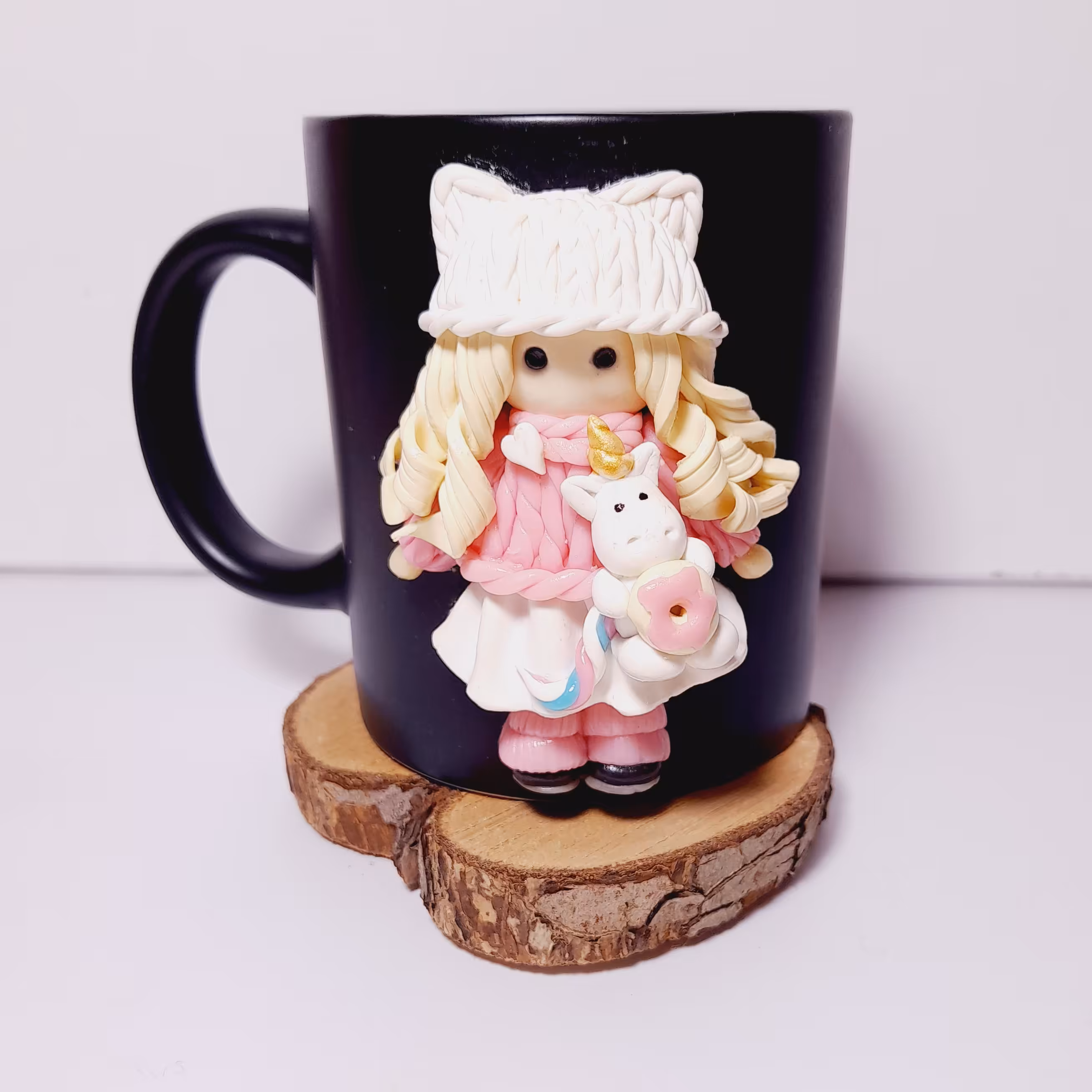 ماگ عروسکی، خمیری،برجسته