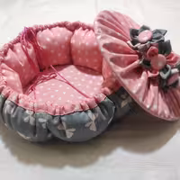 سبدنان و وسایل  رومیزی (گرد  ودر دار )