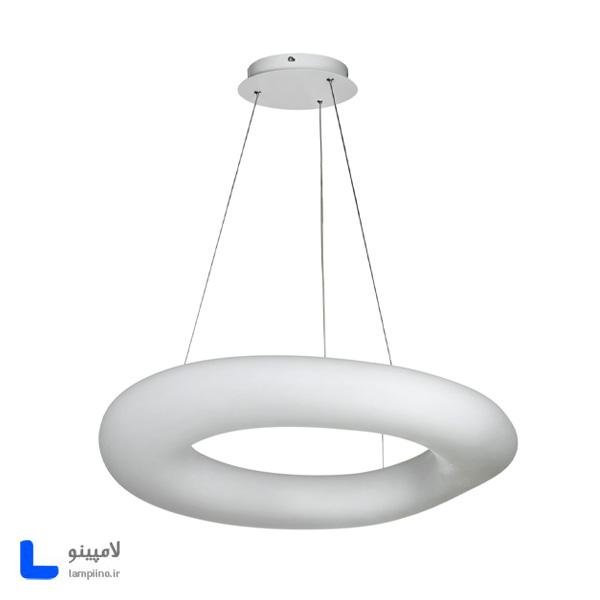 چراغ آویز مدرن SMD قطر 60 دیمریبل 3 حالته مدل ابری
