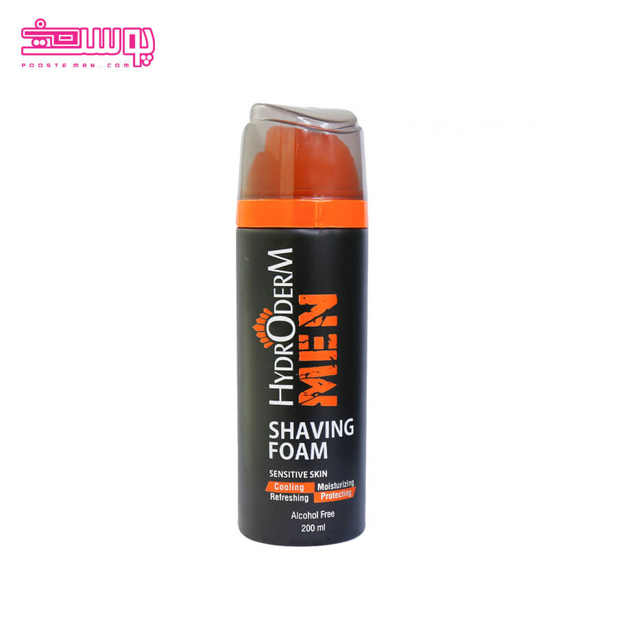 فوم اصلاح آقایان هیدرودرم حجم 200ml