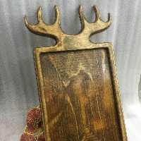 تخته گوشت و سینی طرح گوزن