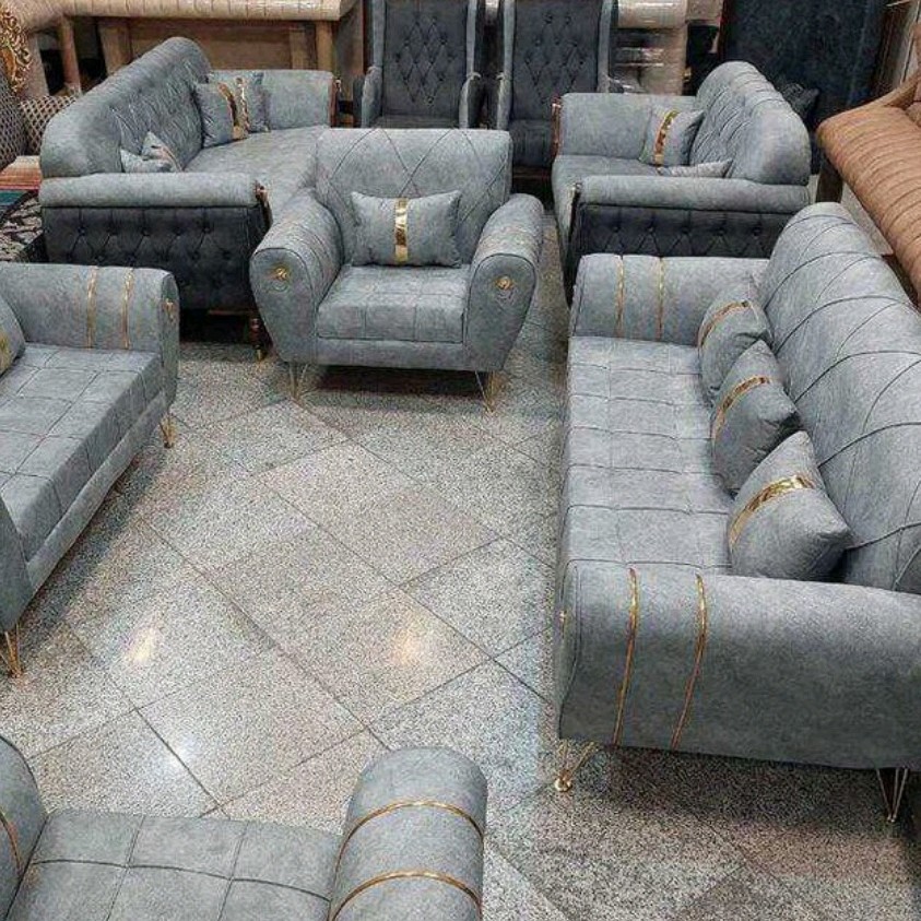 مبل اسکارلت هفت نفره با کوسن ( پس کرایه)