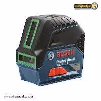 تراز لیزری بوش دو خط نقطه زن نور سبز مدل GCL 2-15 G