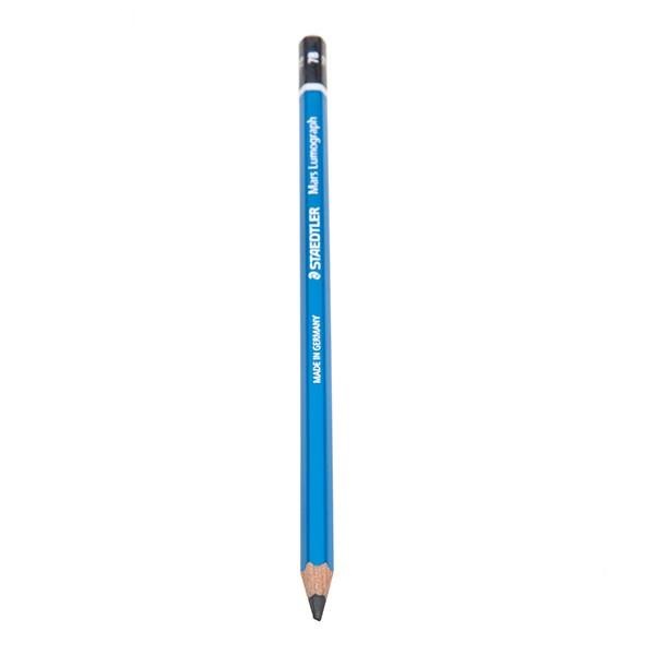 مداد مشکی استدلر مدل Mars Lumograph 100 با درجه سختی 7B
