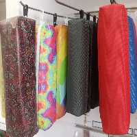 جامدادی  تک زیپ پارچه ای ساده    