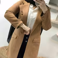 کت پالتویی موژان جنس سوییت مخملی