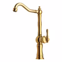 شیر آشپزخانه فاخته مدل بیزانس طلا