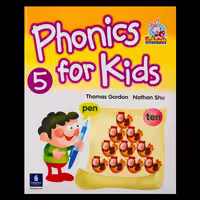 کتاب فونیکس فور کیدز phonics for kids 5 مخصوص آموزش زبان کودکان 