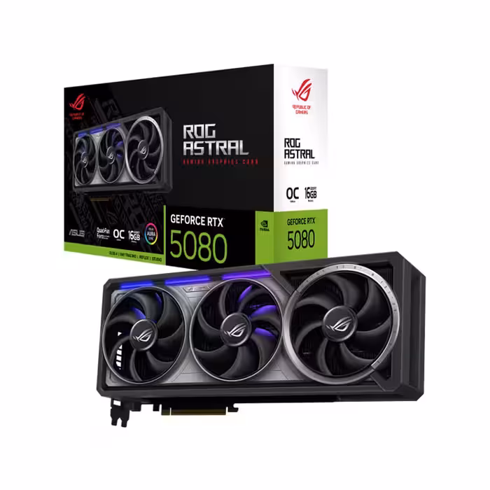 کارت گرافیک ایسوس مدل ROG Astral GeForce RTX 5080 16GB OC Edition