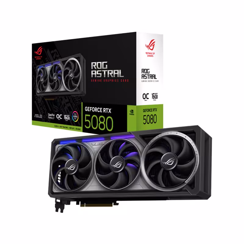 کارت گرافیک ایسوس مدل ROG Astral GeForce RTX 5080 16GB OC Edition