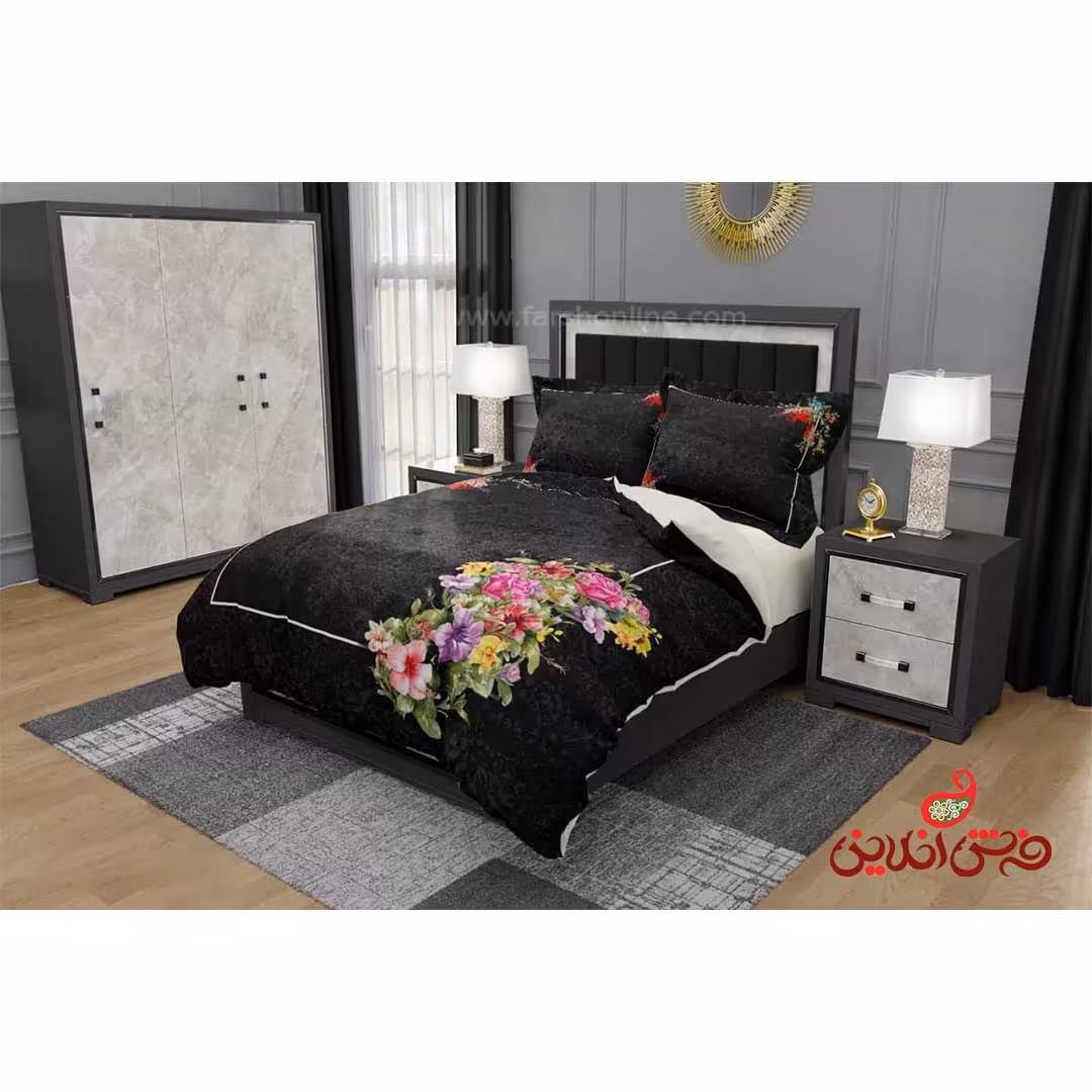 روتختی سه بعدی طرح کادر گل  کد 3224