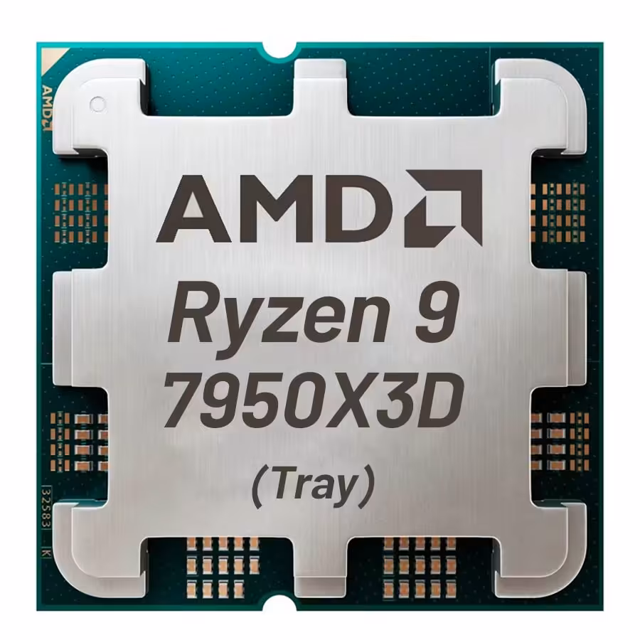 قیمت و خرید سی پی یو بدون باکس ای ام دی مدل Ryzen 9 7950X3D | یاس ارتباط