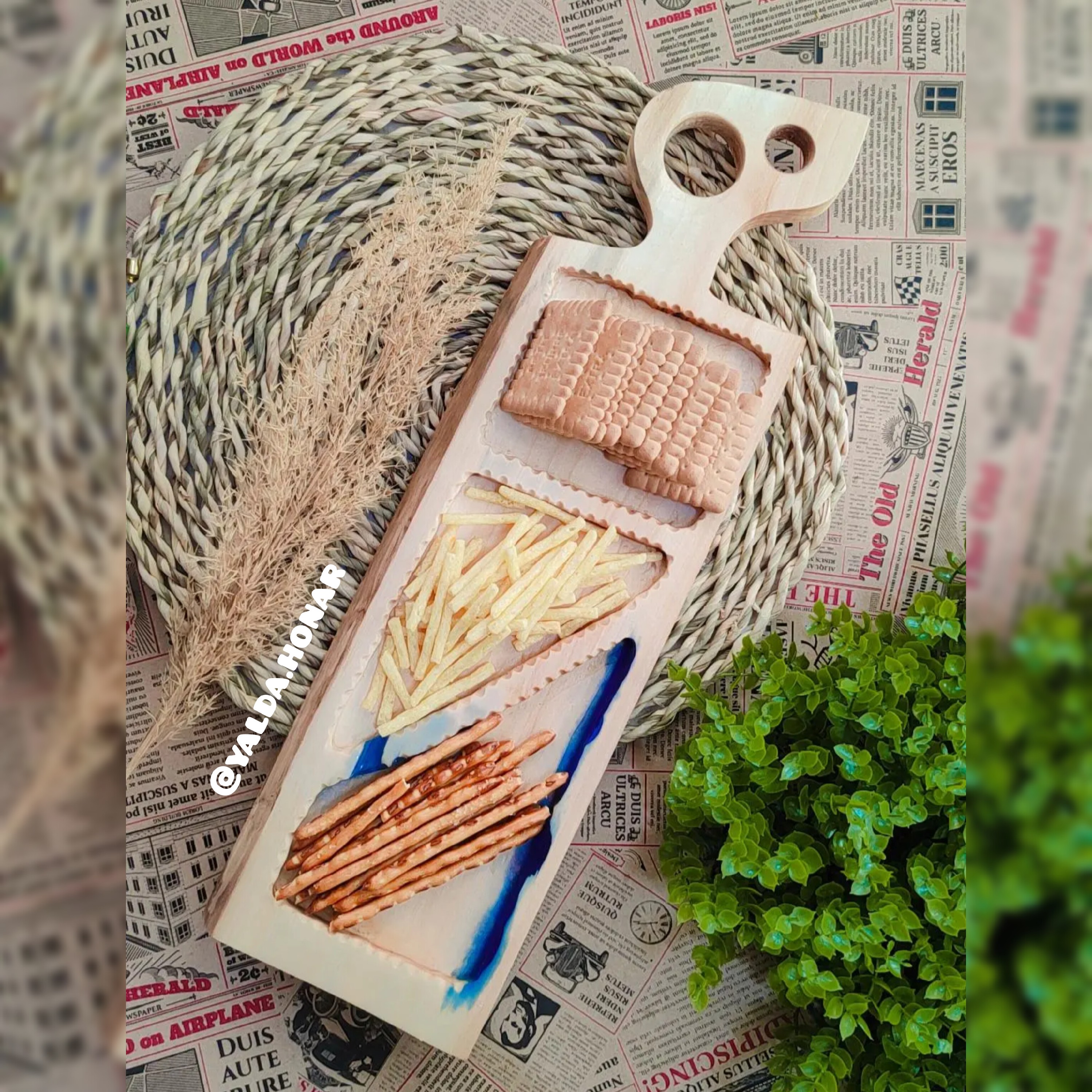 ظرف چوبی کد 2