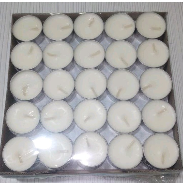 شمع وارمر سفید 100 عددی