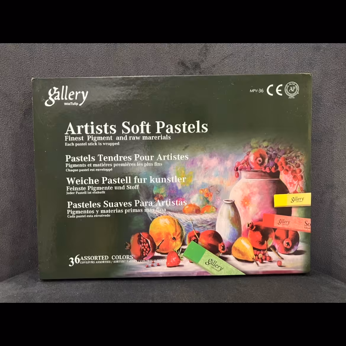 پاستل گچی گالری 36 رنگ