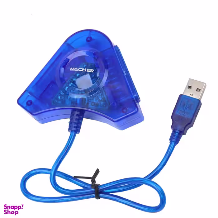 مبدل دسته پلی استیشن 2 مچر مدل MR-66 2in1