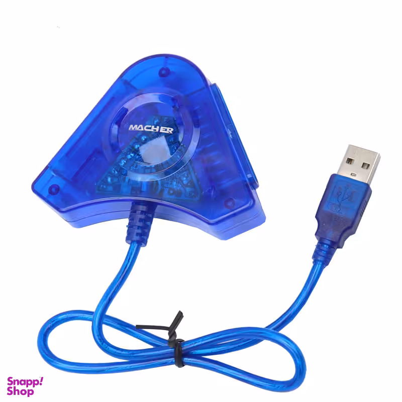 مبدل دسته پلی استیشن 2 مچر مدل MR-66 2in1