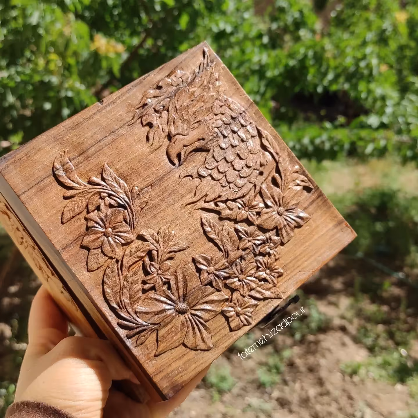 جعبه جواهرات منبت