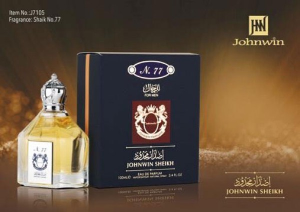 ادکلن شیخ 77 مردانه 100 میل JOHNWIN SHEIKH NO77