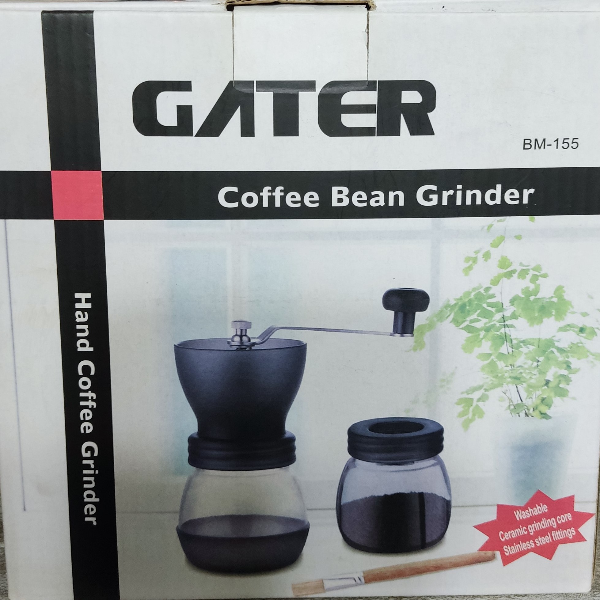 آسیاب قهوه gater با امکان تنظیم درجه آسیاب و دو مخزنه