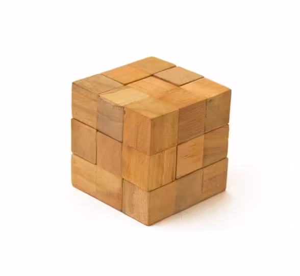 مکعب سوما چوبی کد 8563