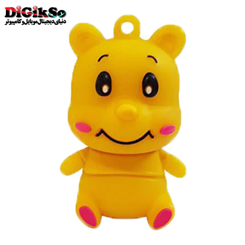 فلش عروسکی 32 گیگ طرح خرس زرد مدل Yellow Bear BE-13