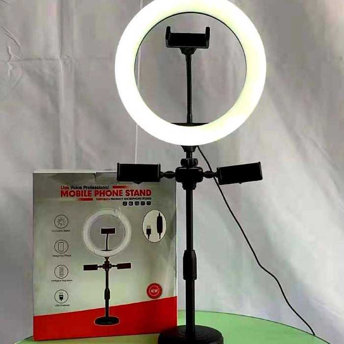 رینگ  لایت پایه دار     مدل           A01    داری  کیفیت نور عالی