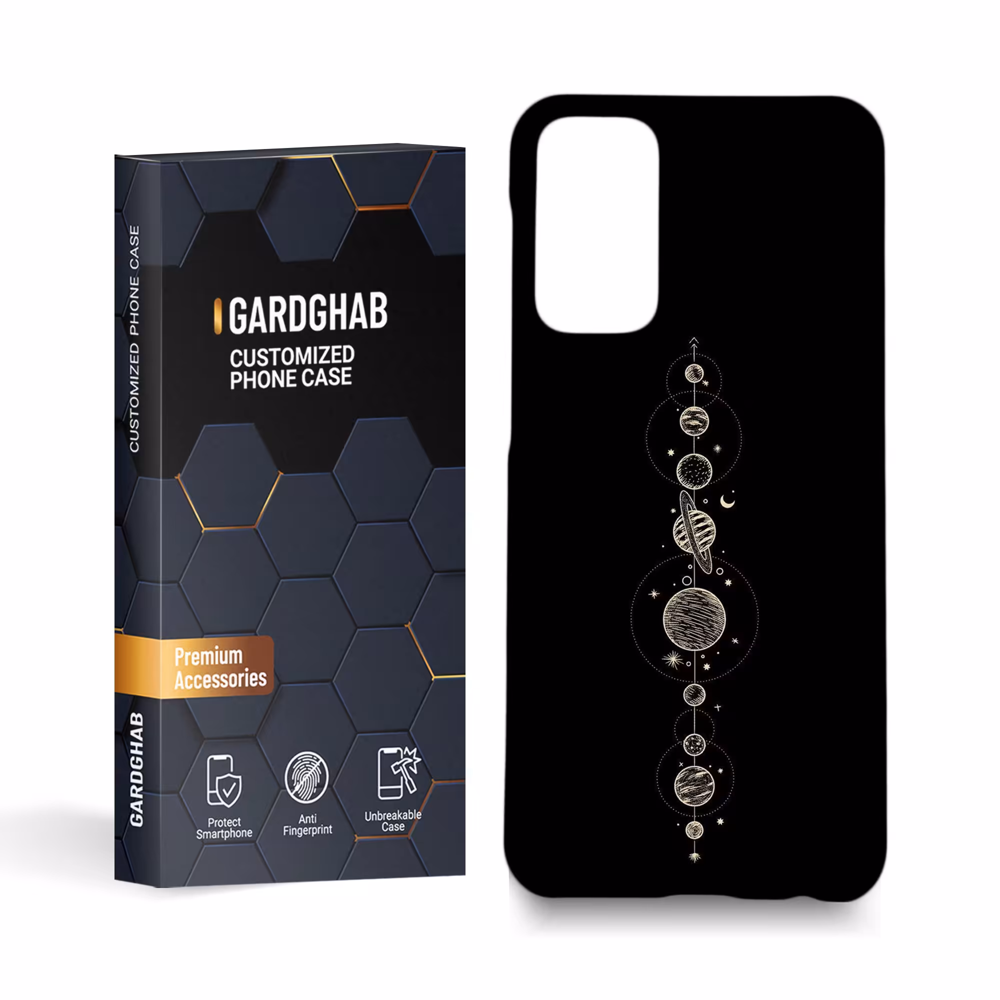 گارد قاب کاور کهکشانی مدل g9144 مناسب برای گوشی موبایل سامسونگ m23 5g