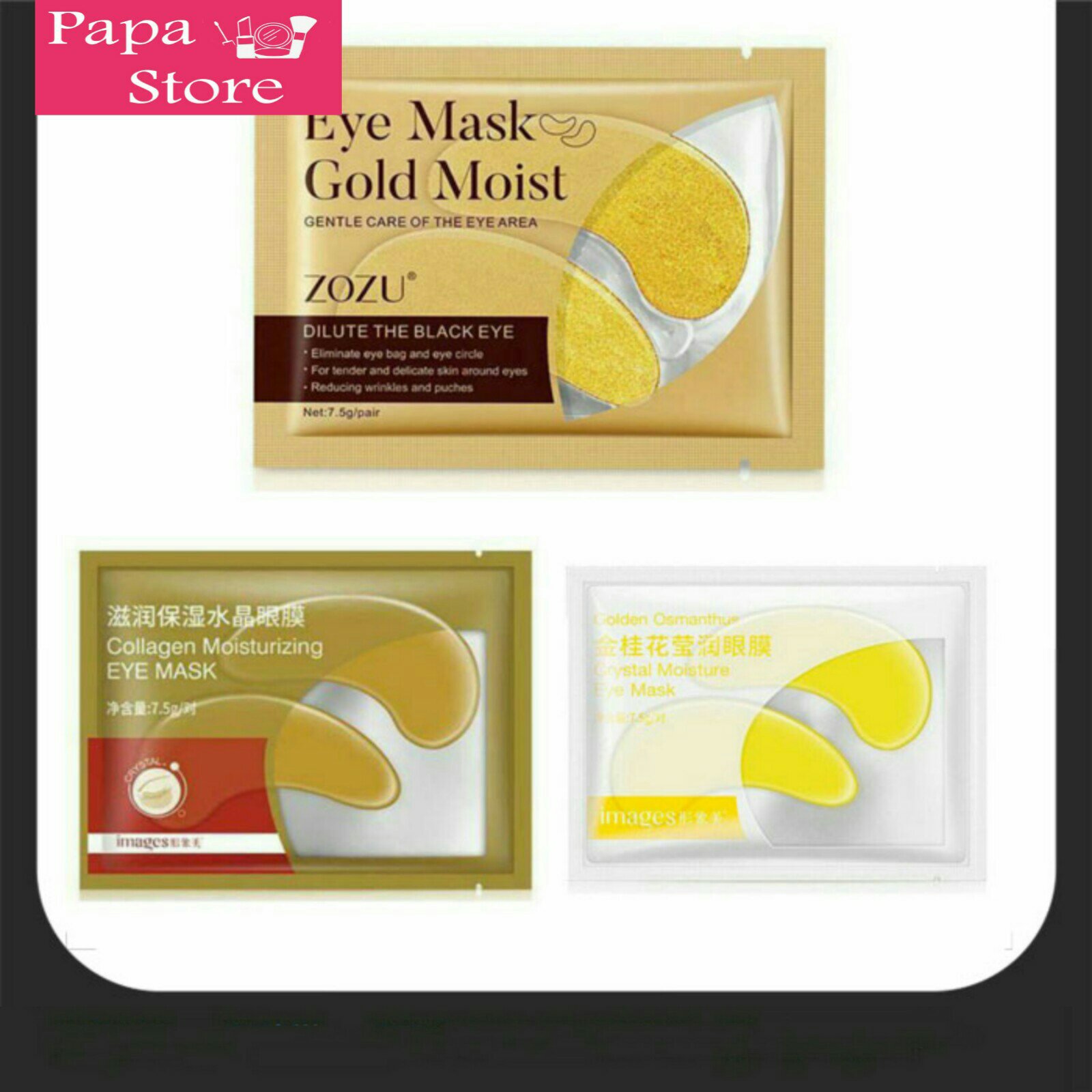 پچ زیر چشم ورقه ای ( 12 عدد جور )

Eye mask

