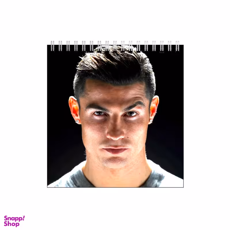 دفتر طراحی بامبیلیپ طرح رونالدو کد 3817838